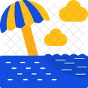 Beach Umbrella  Icon