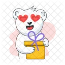 Bear Gift  Icon