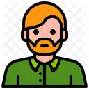 Beard Man  Icon