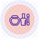 Beauty Cosmetics Line Icon Icon