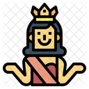 Beauty Pageant Woman Crown Icon