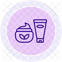 Beauty Skincare Line Icon Icon