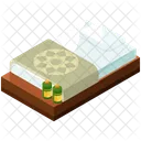 Bed Isometric Icon