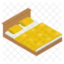 Bedroom Dormitory Sleeping Room Icon