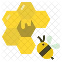 Bee Honey Hive Icon