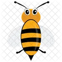 Cartoon Bee Honey Bee Bumblebee Icon