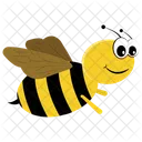 Cartoon Bee Honey Bee Bumblebee Icon