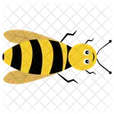 Cartoon Bee Honey Bee Bumblebee Icon