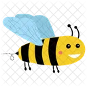 Cartoon Bee Honey Bee Bumblebee Icon