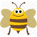 Cartoon Bee Honey Bee Bumblebee Icon