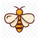 Autumn Season Bee Icon