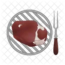 Beef Meat Food Icon