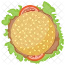 Beef Burger Patty Icon