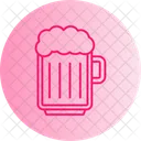 Beer Jar Neon Signs Mug Icon