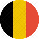 Belgica Bandera Pais Icono