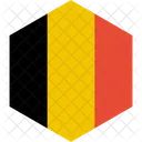 Belgica Bandera Mundo Icono