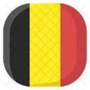 Belgica Bandera Pais Icono