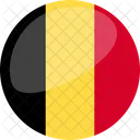 Belgica Bandera Pais Icono