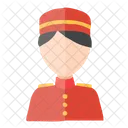 Man Bellboy People Icon