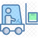 Bendi Truck Freight Counterbalanced Truck Icon