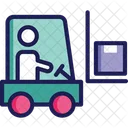 Bendi Truck Freight Counterbalanced Truck Icon