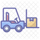 Forklift Truck Bendi Truck Warehouse Forklift Icon