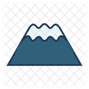 Berg Fuji Wahrzeichen Symbol