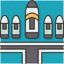 Berth Pier Boat Icon