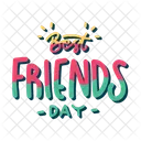 Best Friends Day Friendship Besties Icon