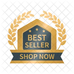 Best seller ribbon  Icon