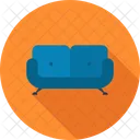 Bett Stuhl Couch Symbol