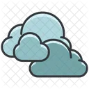 Bewolkt Wolken Symbol