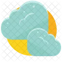 Bewolkt Wolken Symbol