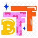 BFF Word  Icon