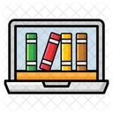 Ebooks Bibliotheque Numerique Bibliotheque En Ligne Icône