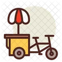 Bicycle Cart  Icon