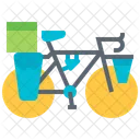 Bicycle Delivery  Icon