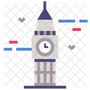 Big Ben Uhr Turm Symbol