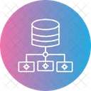 Big Data Data Network Icon