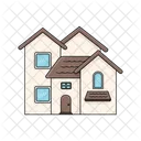 Big House House Building Icon