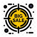 Big Sale Target  Icon