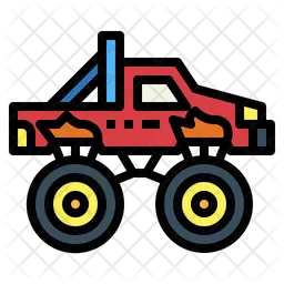 Bigfoot Car  Icon