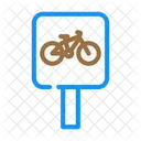 Bike Route Sign  アイコン