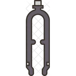 Bike Suspension Fork  Icon