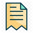 Bill Invoice Receipt Icon