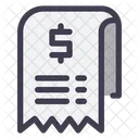 Bill Invoice Cost Icon