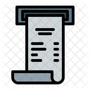 Bill Invoice Receipt Icon