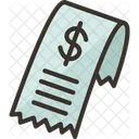 Bill Receipt Invoice Icon