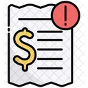 Bill Invoice Receipt Icon