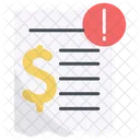 Bill Invoice Receipt Icon